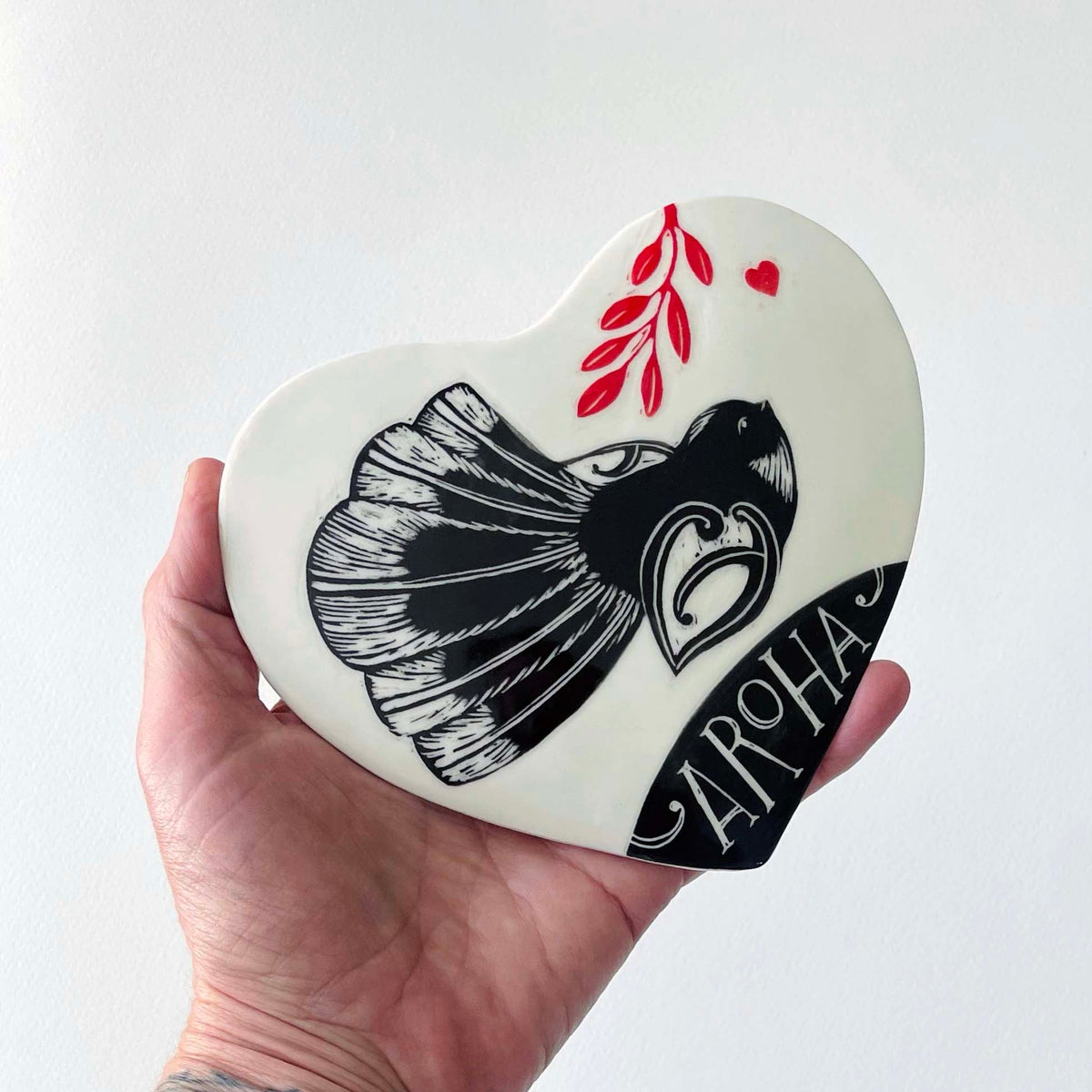 Handmade Ceramic Hearts