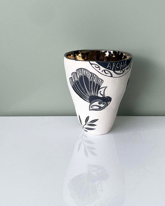 Blessing Bowl - Piwakawaka Aroha