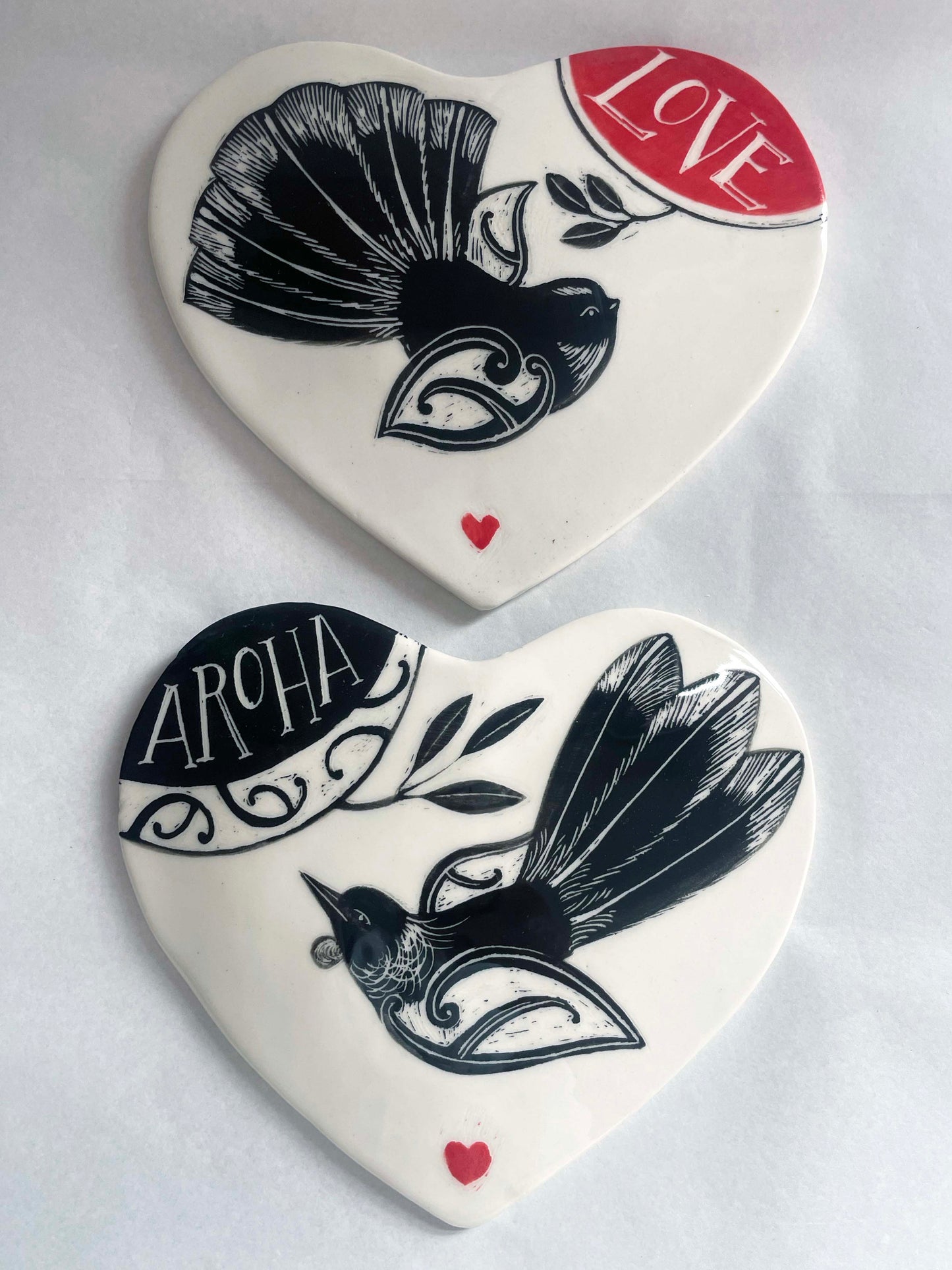 Ceramic Heart - Aroha Tui