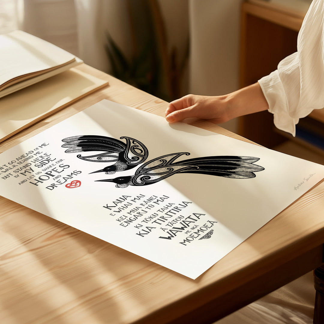 Our Hopes and Dreams - Black & White