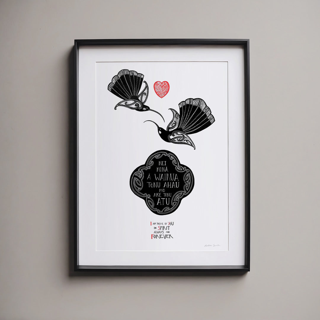 I am There by You in Spirit - Huia Wairua