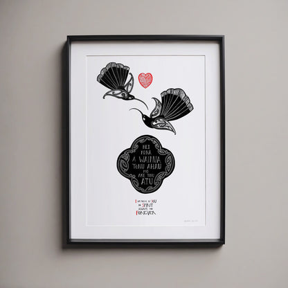 I am There by You in Spirit - Huia Wairua