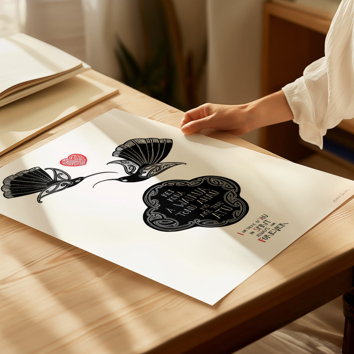 I am There by You in Spirit - Huia Wairua