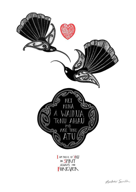 I am There by You in Spirit - Huia Wairua
