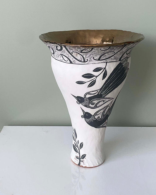 Tall Vessel - Tui Kowhaiwhai