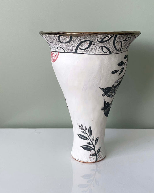 Tall Vessel - Tui Kowhaiwhai
