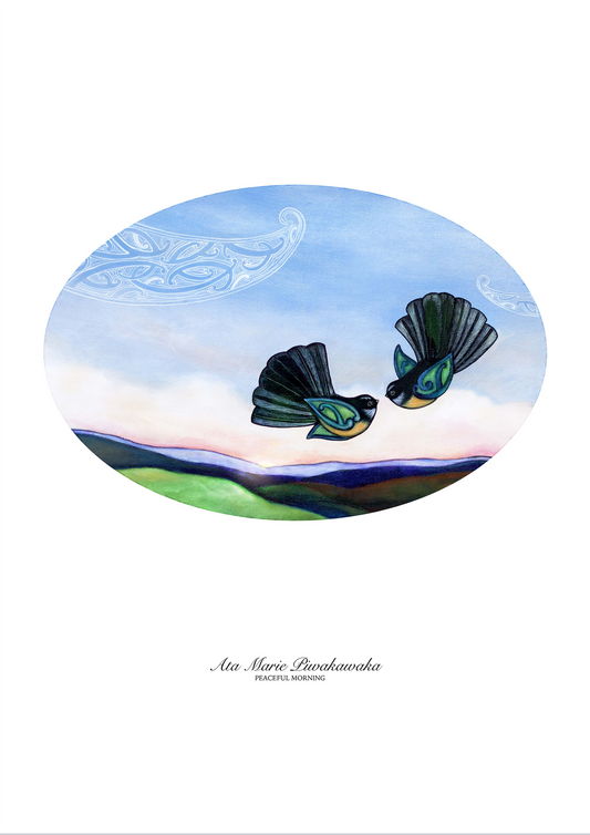 Peaceful Morning Art Print - Amber Smith Studio