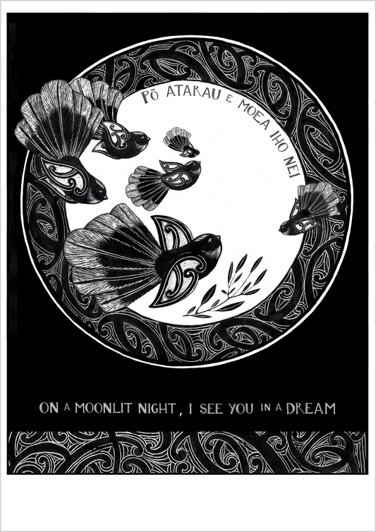 Po Atarau Art Print - Amber Smith Studio
