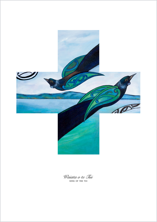 Waiata o te Tui Art Print - Amber Smith Studio